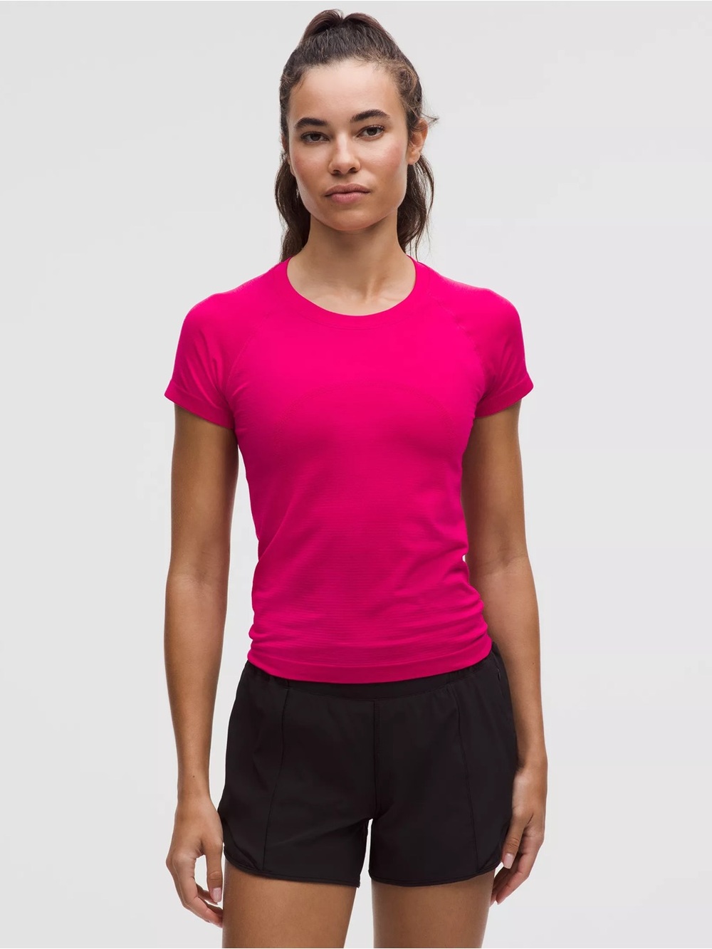 Lululemon Race Length Fuschia Top